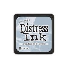 Distress mini Ink - Weathered Wood
