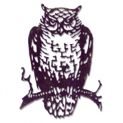 Sizzix die - Ornate Owl