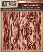 Embossing Folder - Wood Grain 20 x 20 cm
