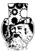 Stempel - Tick Tock Father Christmas