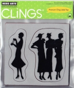 Cling Stempel - Silhouette Women