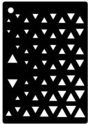 Mini Stencil - Triangles