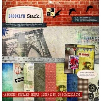 Papir blok - Brooklyn Stack -30 x 30 cm