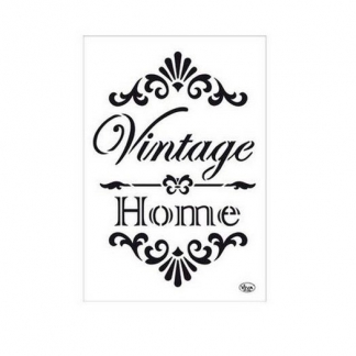Stencil - Vintage  Home - A5