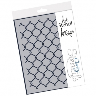 Stencil - Chain Link fence - A5
