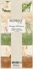 REPRINT - Vintage Christmas slimline papirblok, 18 ark 10 x 21cm
