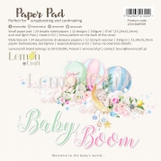 Lemon Craft - Baby Boom papirblok 15x15