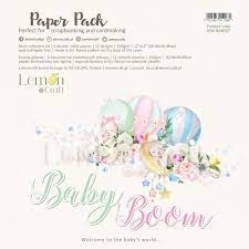 Lemon Craft - Baby Boom papirblok 30x30