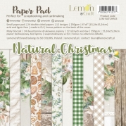 Lemon Craft paper pad 15x15 - Natural Christmas