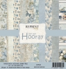 REPRINT - Paperpack 30 x 30  cm - HIPHIPHOORAY - 10 dobbeltsidet designs - 240 g