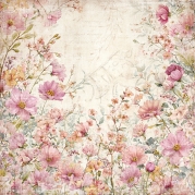 Reprint - Papersheet - Hello Spring - Summer Meadow - 30 x 30 cm