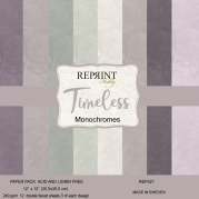 Reprint - Paperpack -Timeless Collection - Monochromes - 30x30cm