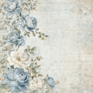 REPRINT - Scrapbooking Sheet - 30 x 30  cm - HIPHIPHOORAY - 240 g