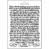 Stamperia - Soft Mould A5 - Manuscript