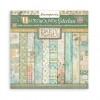 Stamperia Paper Pad 10 ark Backgrounds 20x20 cm &ndash; Daisy Art