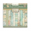 Stamperia Paper Pad 10 ark Backgrounds 30x30 cm &ndash; Daisy Art