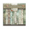 Stamperia Paper Pad 10 Backgrounds &ndash; Herbarium Silvae &ndash; 30x30 cm