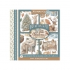 Stamperia White Christmas Rub-On Kit 15,5x15,5 cm &ndash; 6 ark