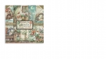 Stamperia - Scrapbooking Small Pad - 10 Sheets - 20 x 20cm - Herbarium Silvae