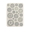 Stamperia-SiliconMouldA5-Gears