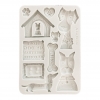 Stamperia - Silicon Mould A5 - FurryFriends - I Love My Dog