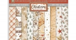 Stamperia -  Scrapbooking Pad 10 sheets cm 30,5x30,5-Maxi Background selection - Gear up for Christmas