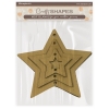 Stamperia - Crafty Shapes - Stars