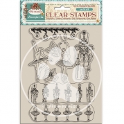 Stamperia -  Acrylic stamp cm 14x18 - The Nutcracker ballet and soldiers