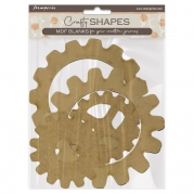 Stamperia - Crafty shape - MDF - Master of Magic Gears