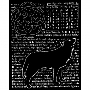 Stamperia - stencil - Wolf
