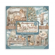 Stamperia White Christmas Paper Pad 20x20 cm &ndash; 22 ark