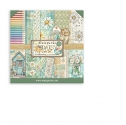Stamperia - PaperPad10 - 30x30cm - Daisy Art
