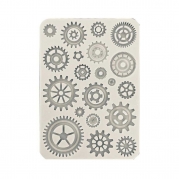Stamperia-SiliconMouldA5-Gears