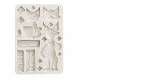 Stamperia - Silicon Mould A5 - Furry Friends Cats