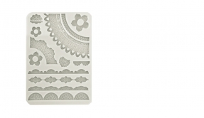 Stamperia - Silicone Form - Lace Borders A5 - 14,2 x 20,2 cm