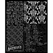 Stamperia - Stencil 20 x 25 cm - Brocante Antiques Texture Mixed Patterns