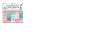 Stamperia blok - 10 ark - 20,3x20,3cm - CandyChristmas