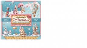 Stamperia -Scrapbooking Maxi Pad - 20x20cm - 22 Sheets - Candy Christmas