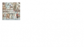 Stamperia - Scrapbooking Pad - 10 Sheets - 30 x 30 cm - The Owls House