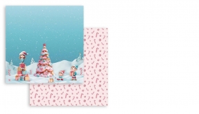 Stamperia - Scrapbooking Sheet - Candy Christmas Three