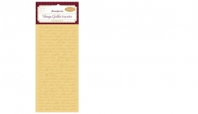 Stamperia -Vintage Golden Transfer - 10,16 x 21,6 cm  - Writing