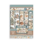 Stamperia White Christmas Washi Pad A5 &ndash; 8 ark