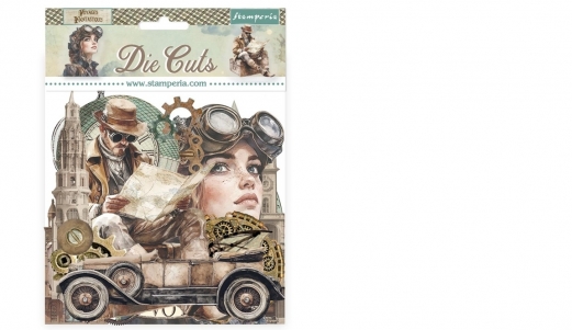 Stamperia - Die Cuts - Voyages Fantastiques