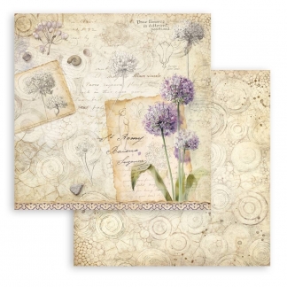 Stamperia All Around Allium Design Sheet &ndash; 30x30 cm