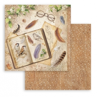 Stamperia All Around Book Design Sheet &ndash; 30x30 cm