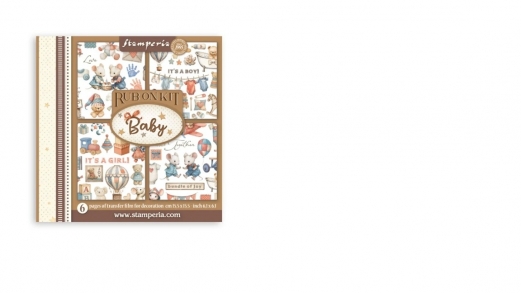 Stamperia - RubOn - 15,5 x15,5 cm - 6 Pages - Baby
