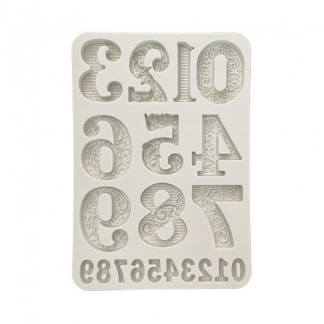 Stamperia Silicone Mould A5 &ndash; Numbers