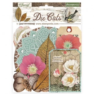 Stamperia -Die cuts assorted - Forest