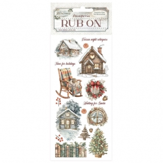 Stamperia-Rub OnTransfer 10x21 cm - Cottage -The Owls House