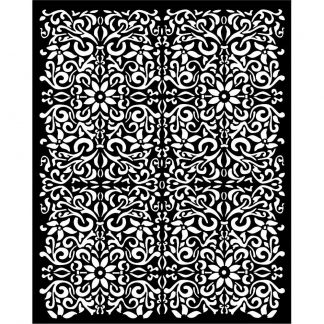 Stamperia-Stencil-VintageLibrarytexture